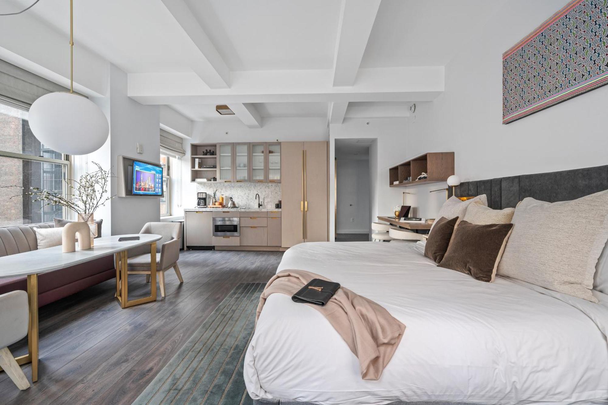 17John Aparthotel Nova Iorque Quarto foto
